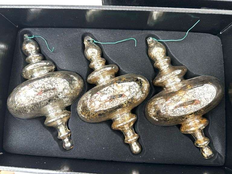 Glass Ornament Set