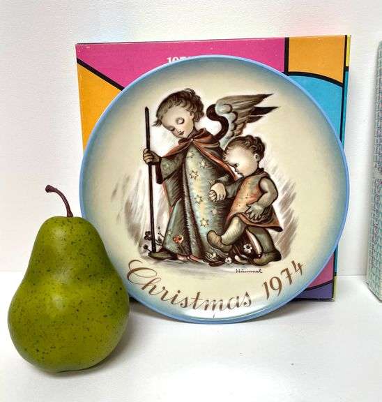 4 1970’s Schmid Limited Edition Christmas Collector’s Plates