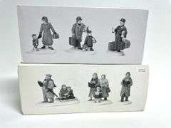 “Going Home For The Holidays” & “Caroling Thru The City” Department 56 Figures