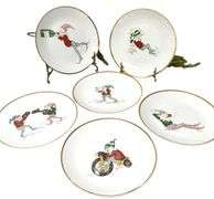 Restoration Hardware Naughty Elf Snack Plates