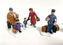 “Going Home For The Holidays” & “Caroling Thru The City” Department 56 Figures