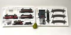 “Village Express Electric Train Set” by Department 56