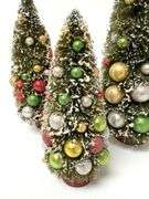 Vintage Bottle Brush Tree Set
