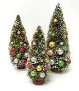 Vintage Bottle Brush Tree Set