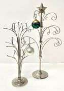 Pair of Christmas Ornament Stands