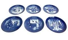 Royal Copenhagen Blue & White Collector’s Plates