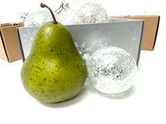 Glitter Glass Ornament Set