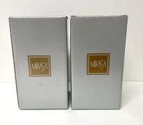 Pair of Mikasa Crystal  “Starshine Trees”