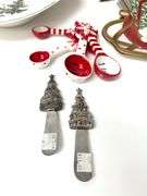 Vietri Italian Cheese Board & Holiday Serving Set