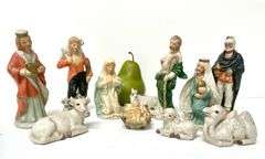 Mid-Century Nativity Set