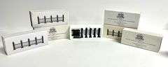6 Sets of Department 56 “Village Wrought Iron Fence Extensions”