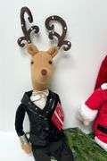 Plush Santa & Reindeer