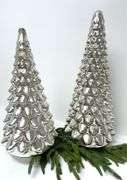 Pottery Barn Mercury Glass Trees