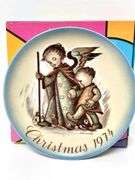 4 1970’s Schmid Limited Edition Christmas Collector’s Plates