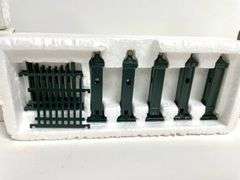 6 Sets of Department 56 “Village Wrought Iron Fence Extensions”