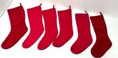 Vintage Needlepoint Stocking Set