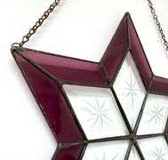 Stained Glass Hanging Star