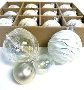 Glass Ornament Set
