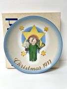 4 1970’s Schmid Limited Edition Christmas Collector’s Plates