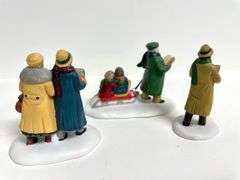 “Going Home For The Holidays” & “Caroling Thru The City” Department 56 Figures