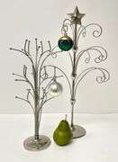 Pair of Christmas Ornament Stands
