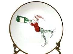 Restoration Hardware Naughty Elf Snack Plates