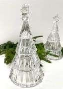 Pair of Mikasa Crystal  “Starshine Trees”