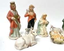 Mid-Century Nativity Set