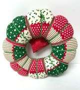 Vintage Plush Holiday Wreath