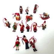 Department 56 Hand Painted Articulated Miniature Ornaments