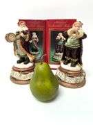 Windsor Collection Musical Santa Pair