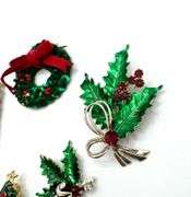 Vintage Christmas Brooches