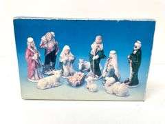 Mid-Century Nativity Set