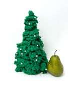 Vintage Crochet Tree Topper/ Wine Bottle Cover