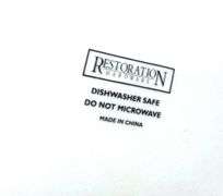 Restoration Hardware Naughty Elf Snack Plates