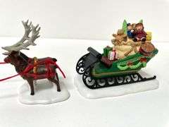 “Sleigh & Eight Tiny Reindeer” Department 56