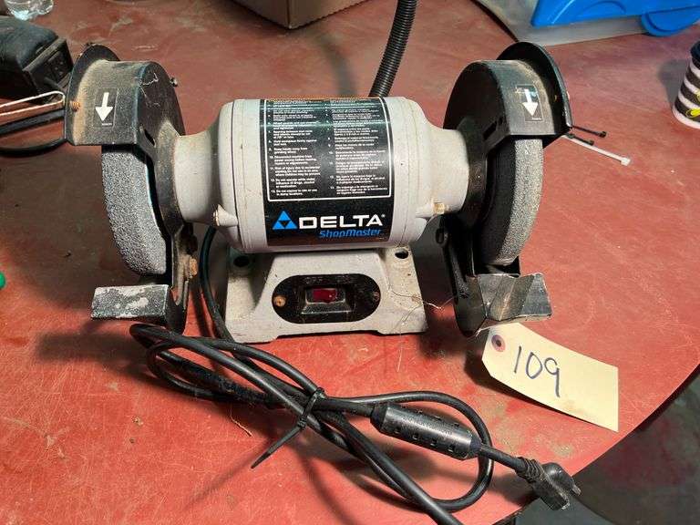 Delta 6" Bench Grinder Peterson Land & Auction LLC