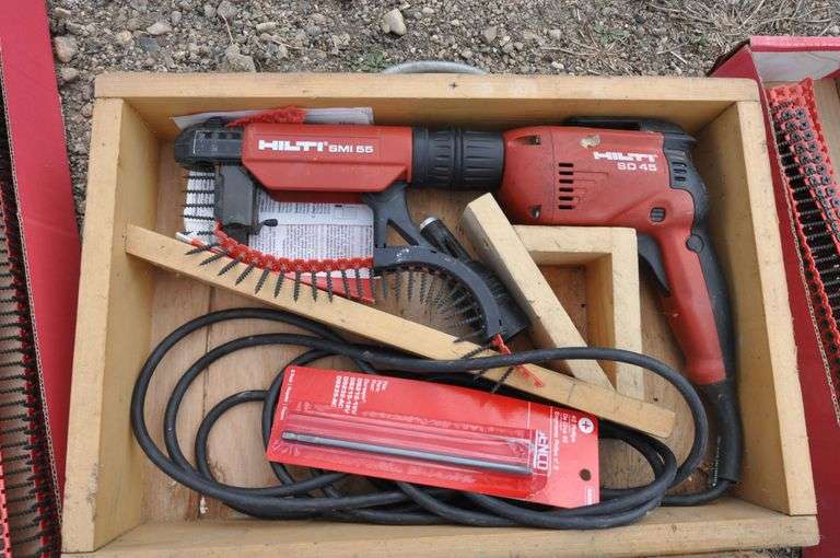 Hilt SD45/Hilti SMI 55 Screw gun Peterson Land & Auction LLC