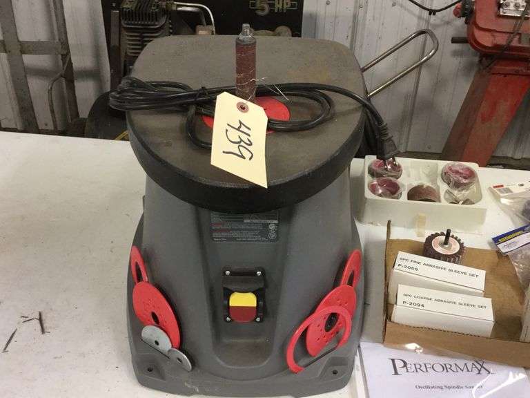 Performax oscillating spindle sander Peterson Land & Auction LLC