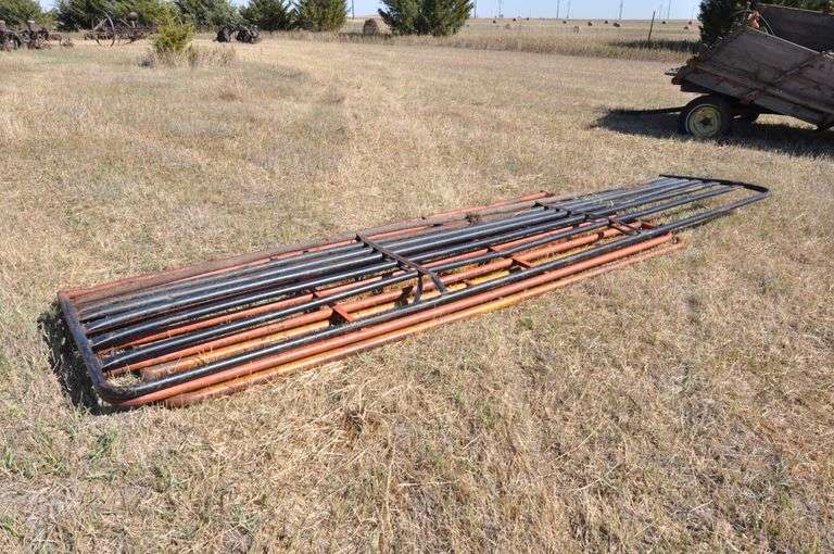 (2) 12' gates & (1) 16' gate Peterson Land & Auction LLC