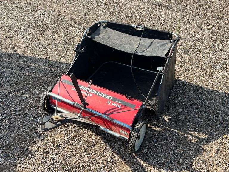 Ranch King 30” lawn sweeper Peterson Land & Auction LLC