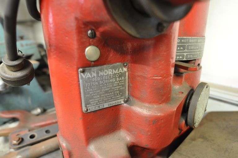 Van Norman "Perfecto" Boring Bar Peterson Land & Auction LLC