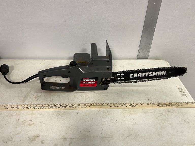 Craftsman 14” Electric Chain Saw Peterson Land & Auction LLC