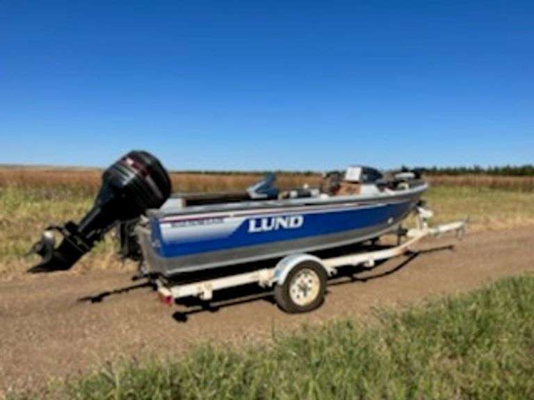 1989 Lund 1650 Renegade Boat Peterson Land & Auction LLC