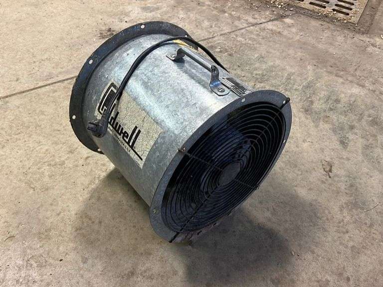 Grain Bin Fan Peterson Land & Auction LLC
