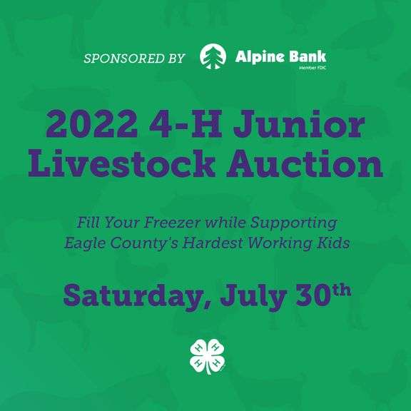 2022 Eagle County Junior Livestock Auction