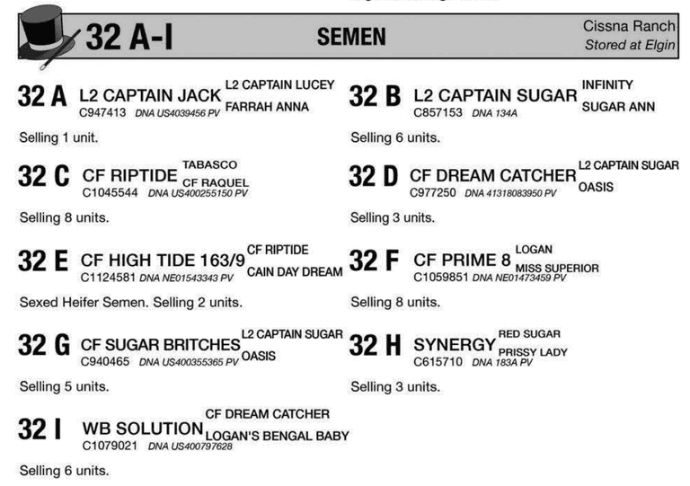 SEMEN PACKAGE: CF DREAM CATCHER