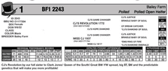OPEN HEIFER: BF1 2243