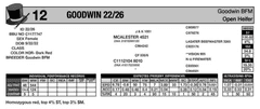 OPEN HEIFER: GOODWIN 22/26