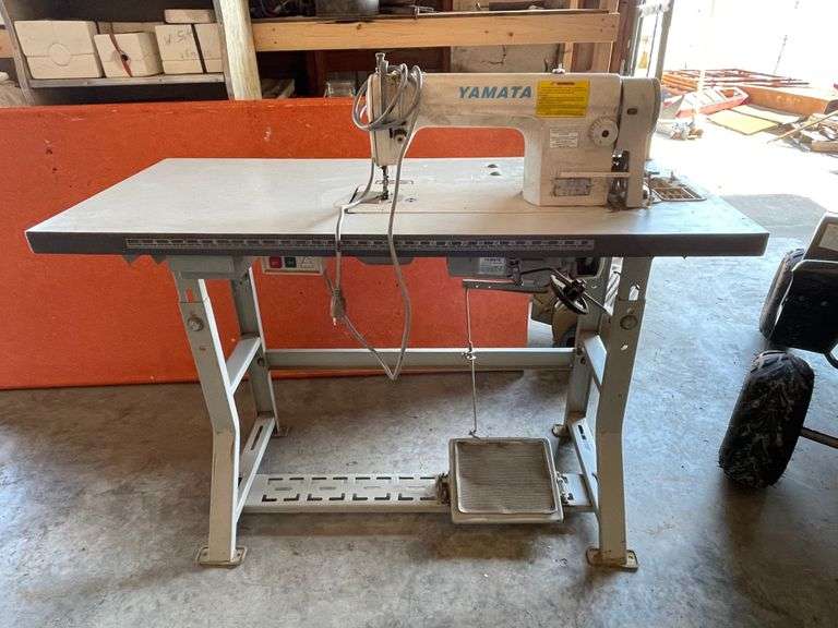Yamata Industrial Sewing Machine Property Peddler